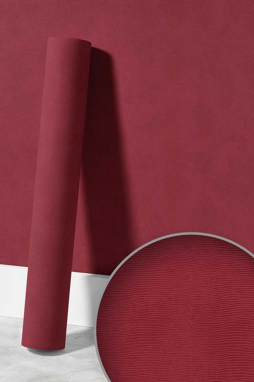 Mediterranean Texture Red Wallcovering (main)