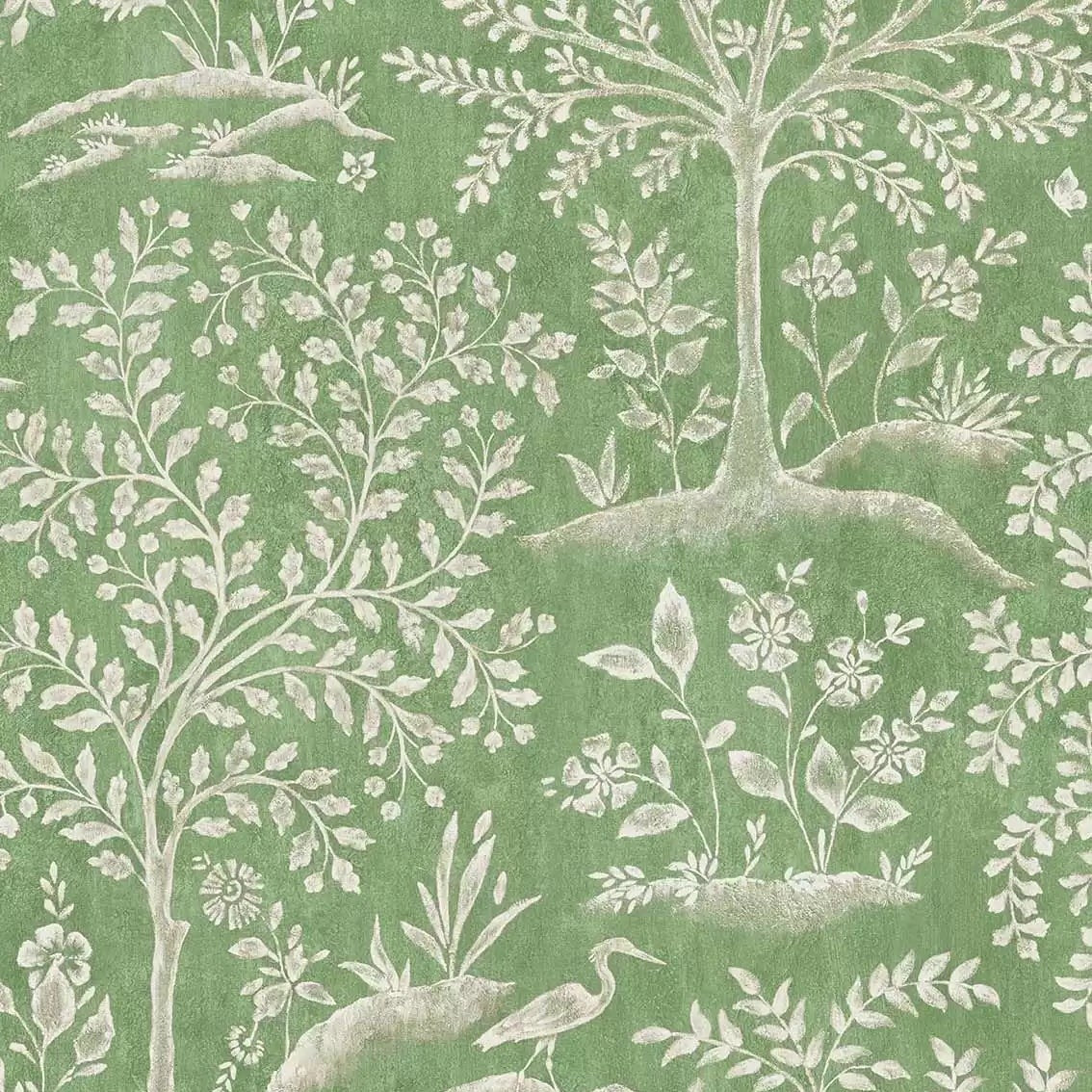 Foret 05 - Green Wallcovering (main)
