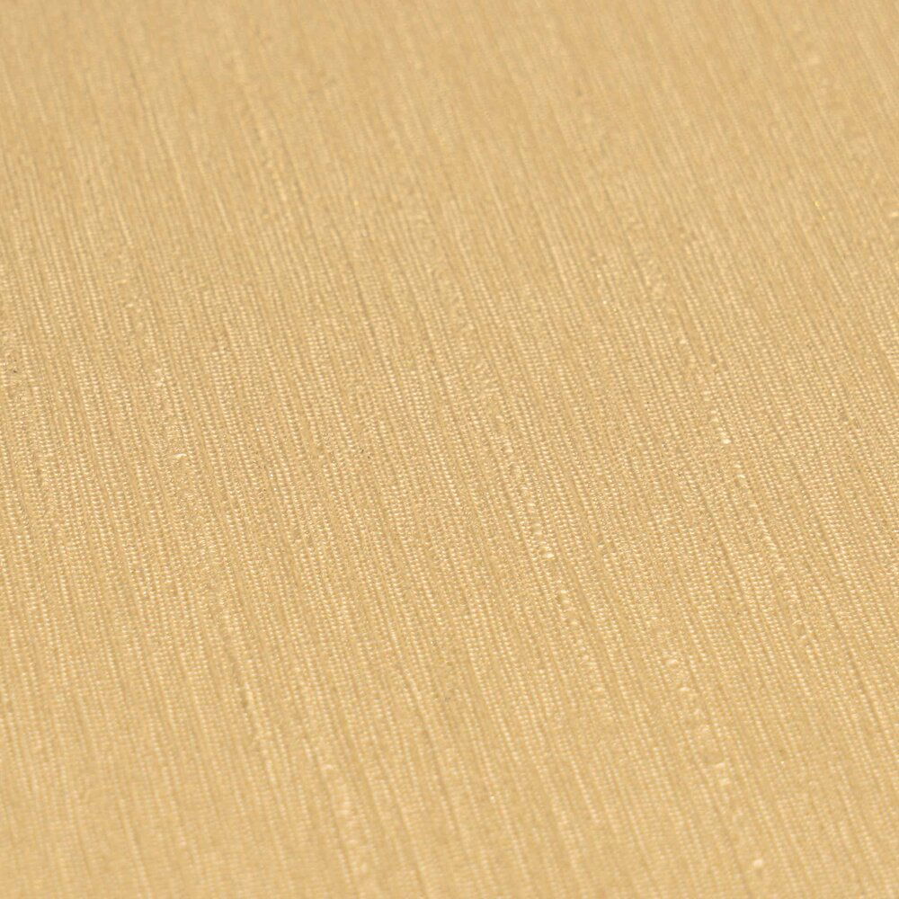 I Love Baroque Medusa Stripe Gold Linen Wallcovering view 2