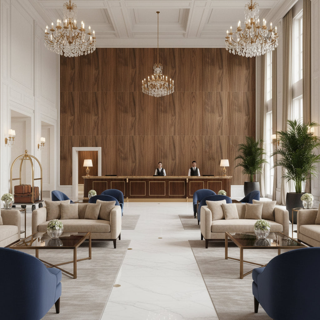Biscay Bay Tight Hickory Wood Grain | Hollywood Wallcoverings (main)