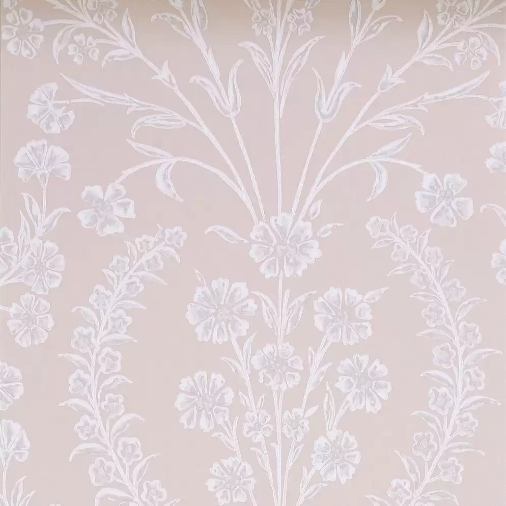 Chelwood Floral Damask 02 - Pink Wallcovering (main)