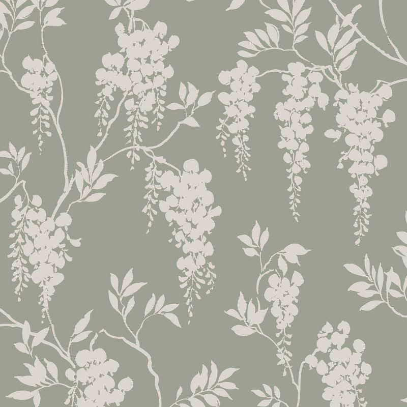 Hedvig garden green sample Wallcovering (main)