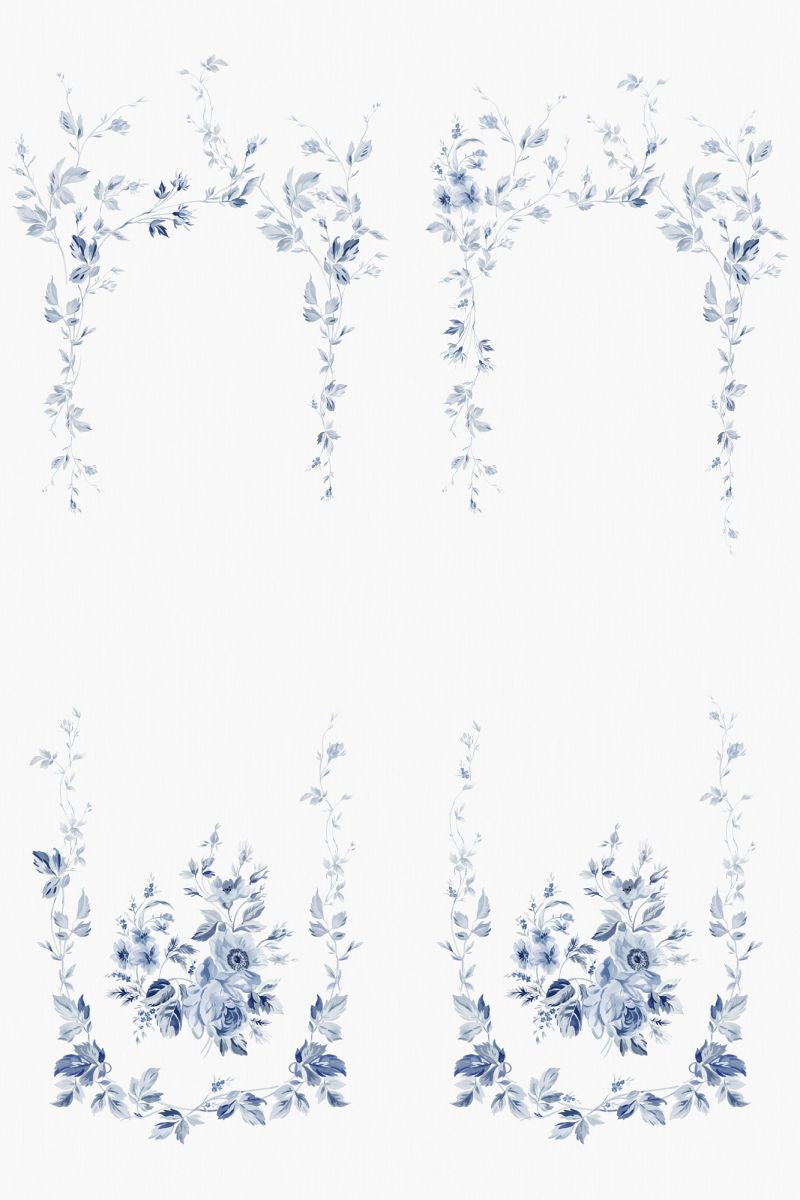 Marieberg blue Sample Wallcovering (main)