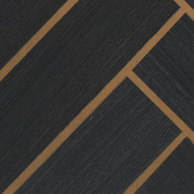 Palazzo Lane - Wood & Metal Chevron | Hollywood Wallcoverings (main)