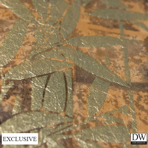 Labasa Gold Bamboo Over Stone | Hollywood Wallcoverings (main)