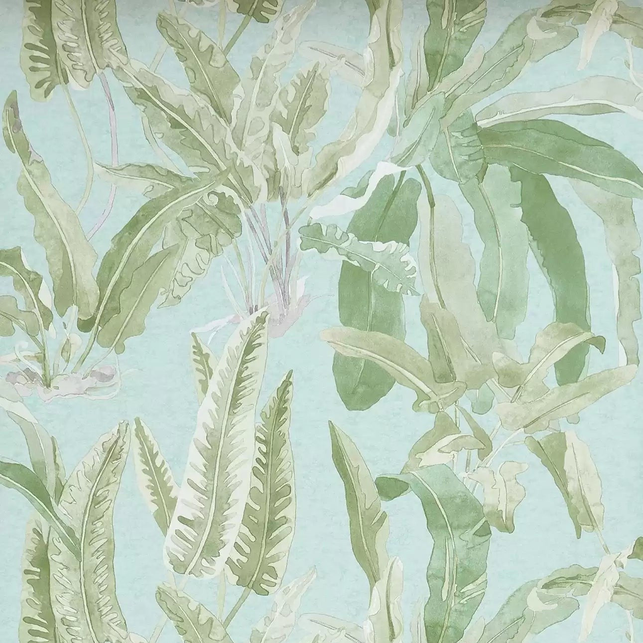 Benmore 03 - Blue Wallcovering (main)