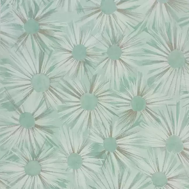 Estella 03 - Seafoam Green Wallcovering (main)