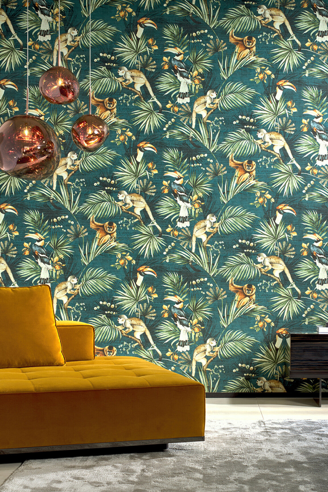 Saint Helene Durable Vinyl | Hollywood Wallcoverings view 3