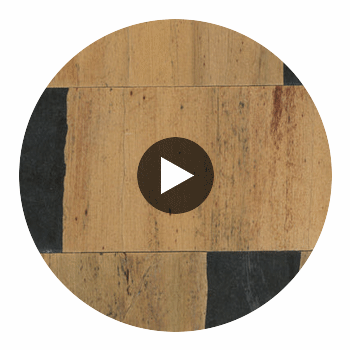 Waterlily Drive - Metal and Wood | Hollywood Wallcoverings view 2