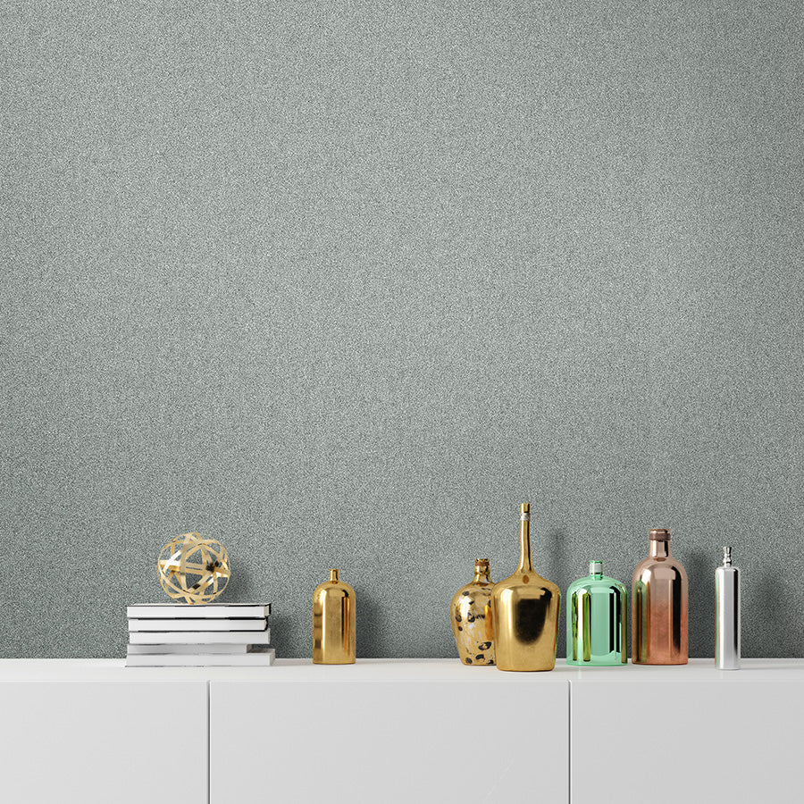 Faux Glass Bead Wallcovering - 102 Taupe Shimmer view 2