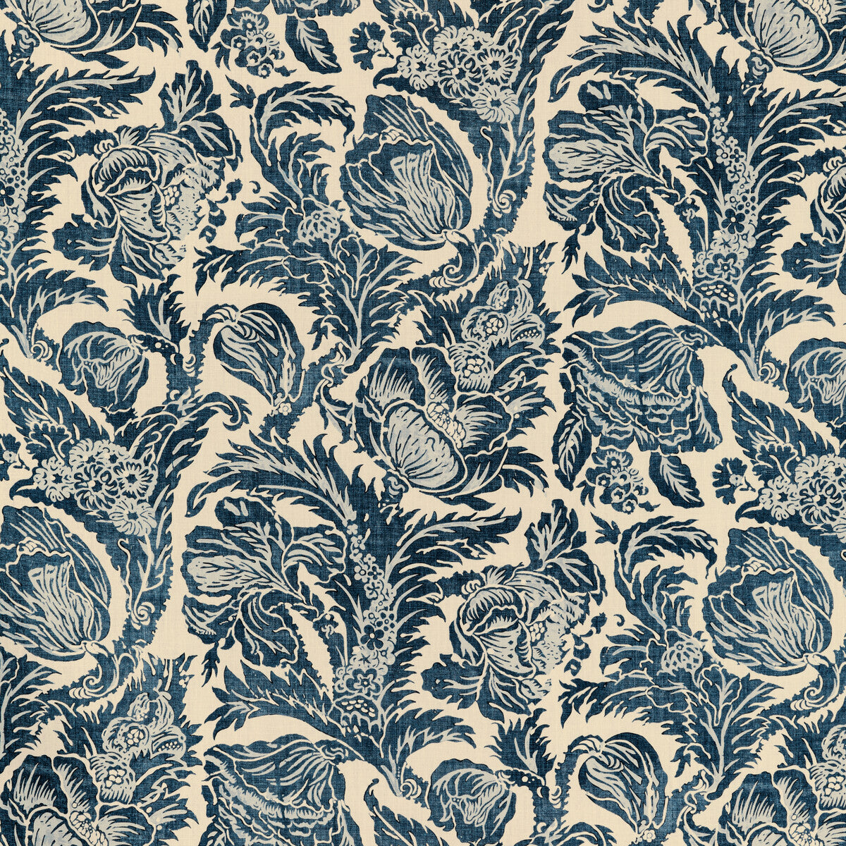 Marion Print - Indigo Blue (main)