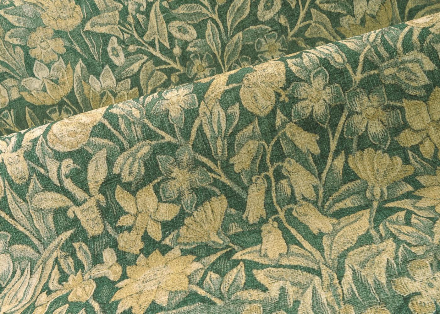 Bouquet Emerald Wallcovering (main)
