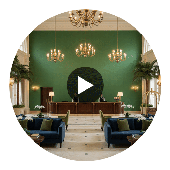 Edgware Type II Vinyl | Hollywood Wallcoverings view 2