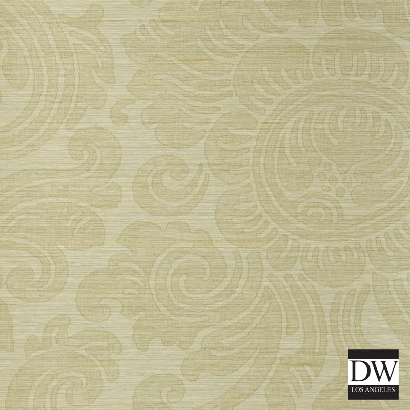 Canal Damask Durable Vinyl | Hollywood Wallcoverings (main)