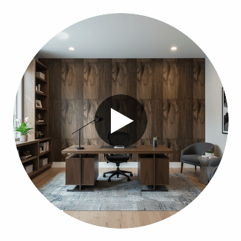 Biscay Bay Coffee Wood Grain | Hollywood Wallcoverings view 2