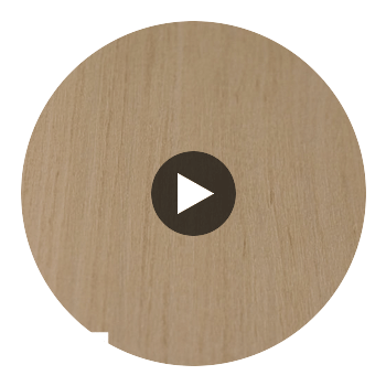 Biscay Bay Birch Wood Grain | Hollywood Wallcoverings view 2