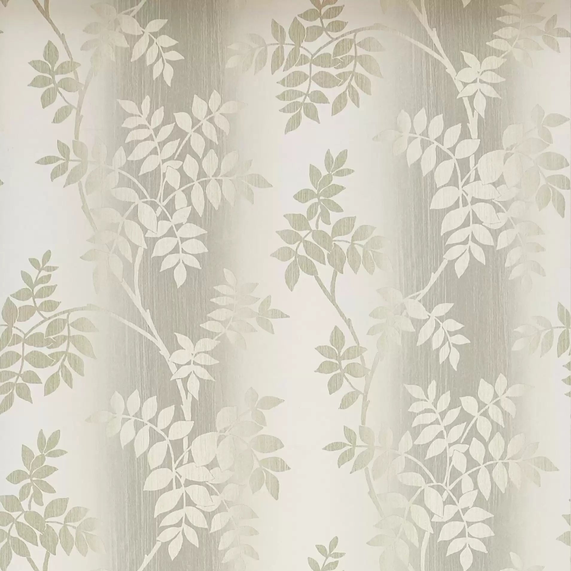 Posingford Leaves 04 - Brown Wallcovering (main)