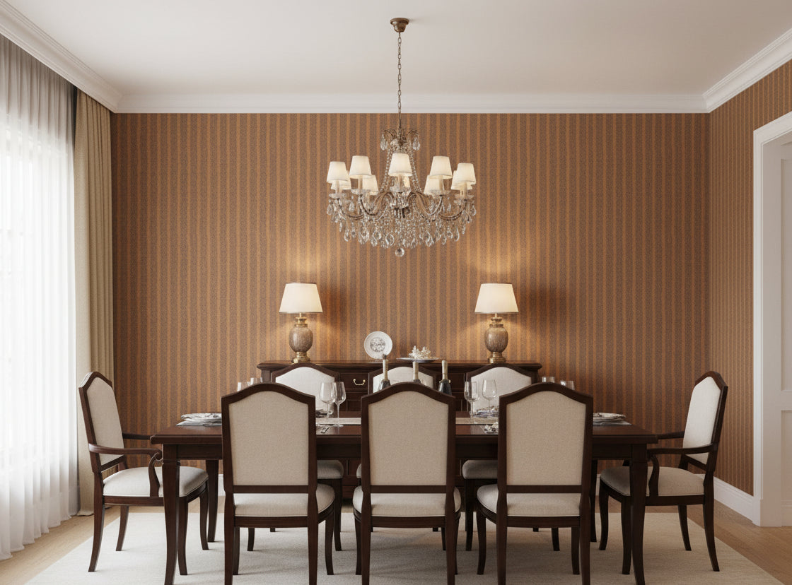 Narcisse Noir Wallcovering view 4