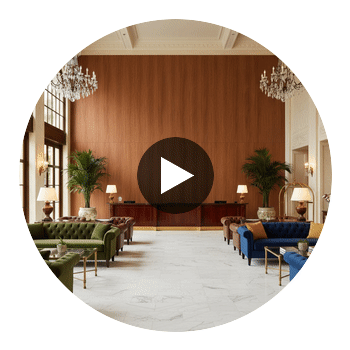Biscay Bay Whiskey Wood Grain | Hollywood Wallcoverings view 2