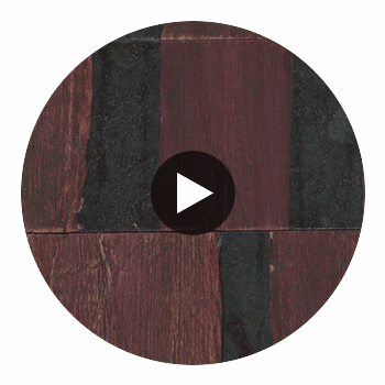 Waterlily Drive - Metal and Wood | Hollywood Wallcoverings view 2