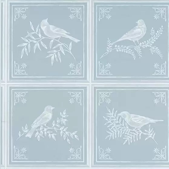 Fortoiseau 04 - Pale Blue Wallcovering (main)