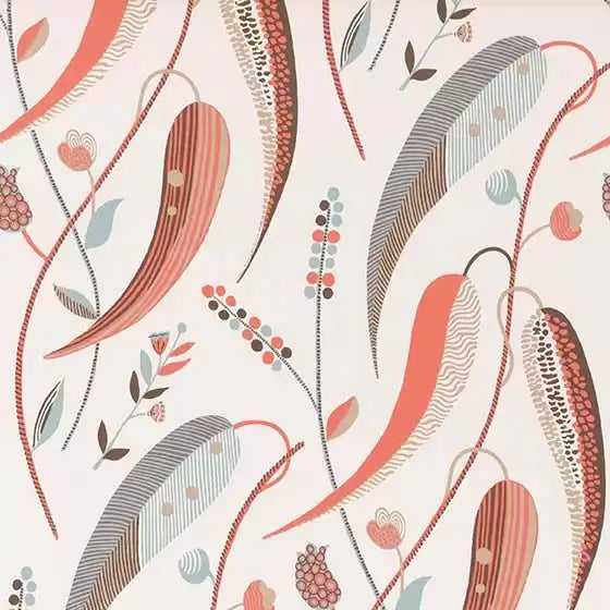 Colbert 01 - Blue Wallcovering (main)