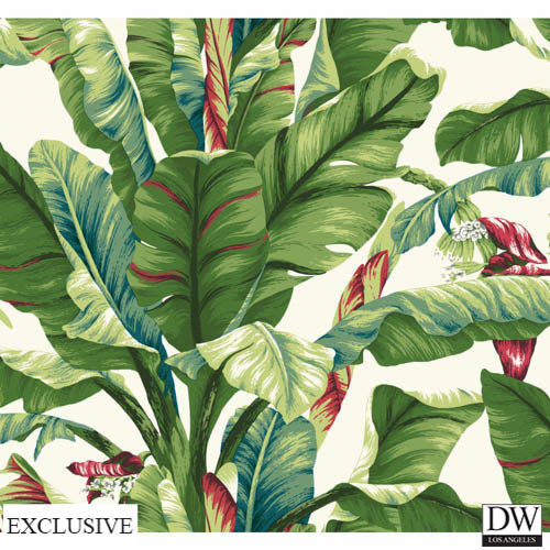 Ono Island Banana Leaf Wallcovering (main)