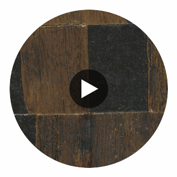 Waterlily Drive - Metal and Wood | Hollywood Wallcoverings view 2