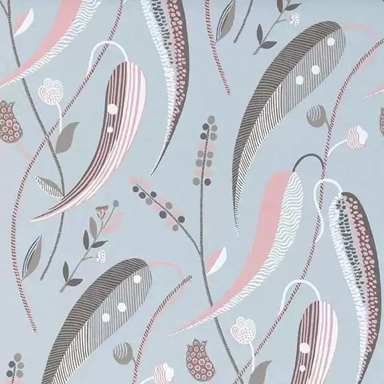 Colbert 02 - Grey Wallcovering (main)