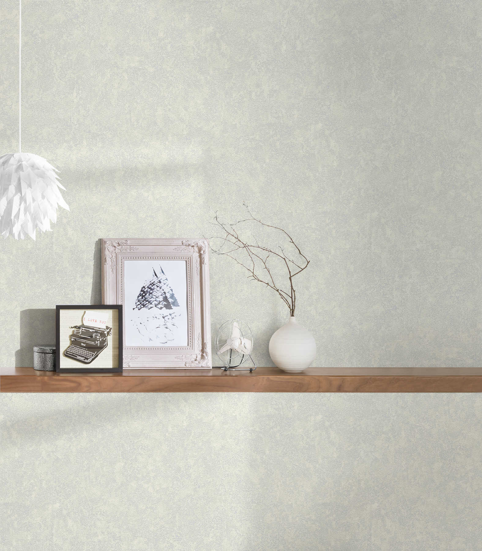 Plaster Texture Grey Wallcovering (main)