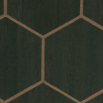 Highlands Honeycomb Wood Weave | Hollywood Wallcoverings (main)