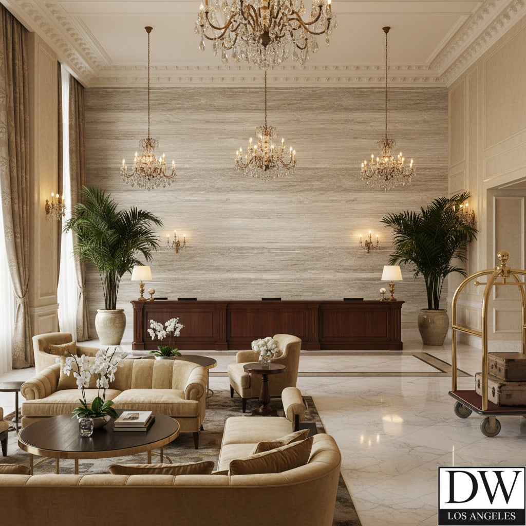 Rustic Glam Vinyl | Hollywood Wallcoverings view 3