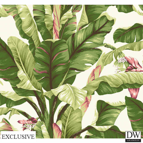 Ono Island Banana Leaf Wallcovering (main)