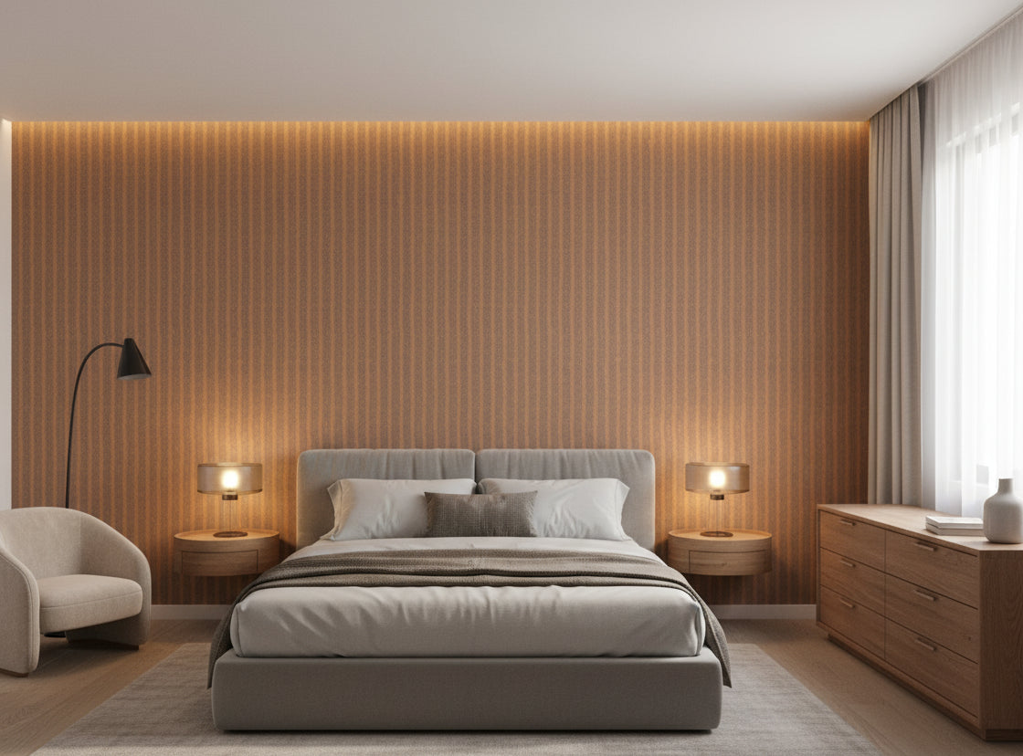 Narcisse Noir Wallcovering view 3