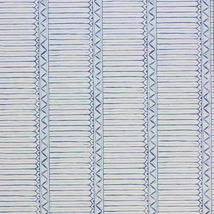 Dormiers Stripe 04 - Blue Wallcovering (main)
