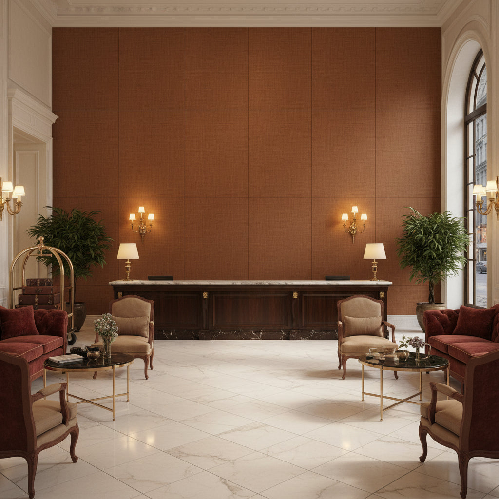 Berkeley Type II Vinyl | Hollywood Wallcoverings view 3