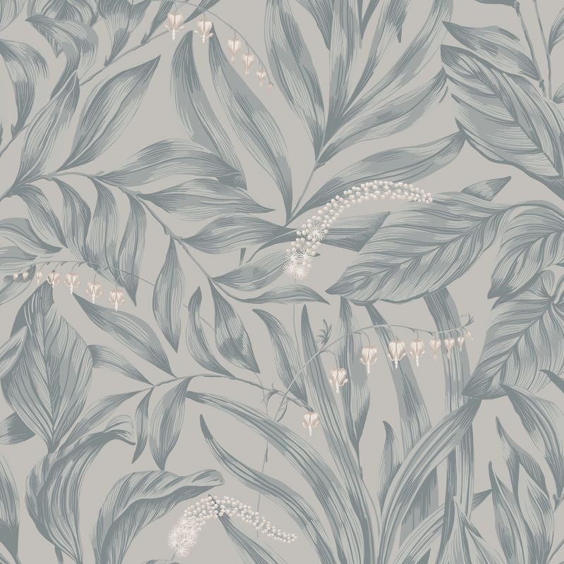 Elin misty blue sample Wallcovering (main)