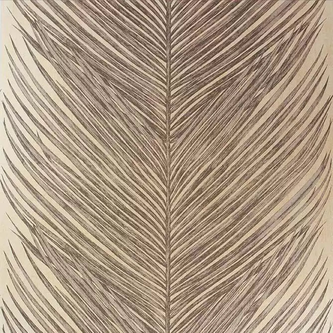 Mey Fern 02 - Taupe Wallcovering (main)