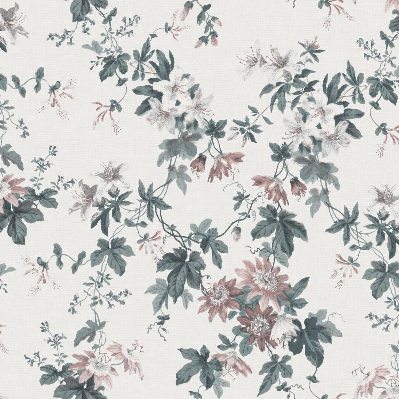 Sandra powder white Sample Wallcovering (main)