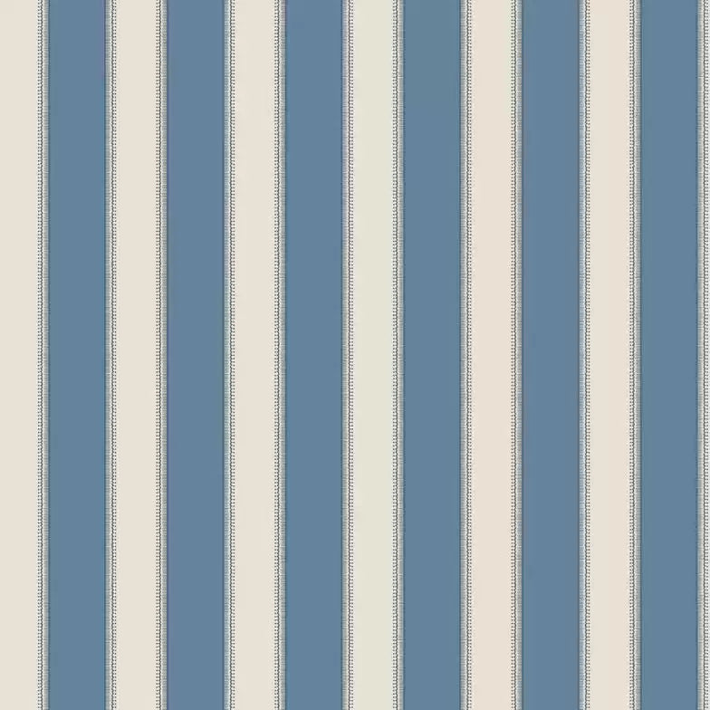 Sackville Stripe 05 - Blue Wallcovering (main)