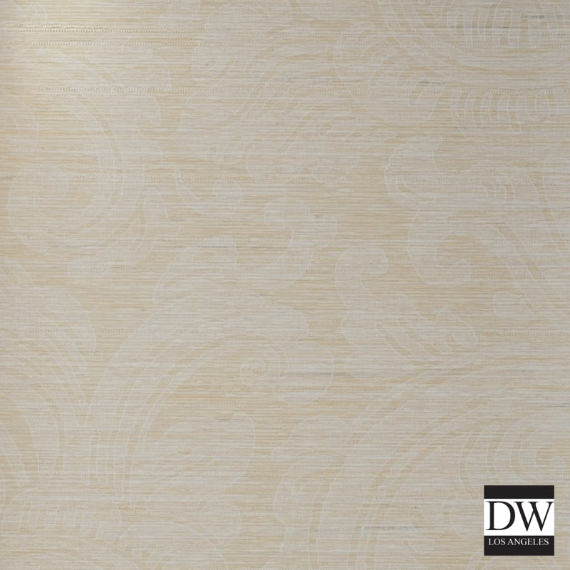 Canal Damask Durable Vinyl | Hollywood Wallcoverings (main)