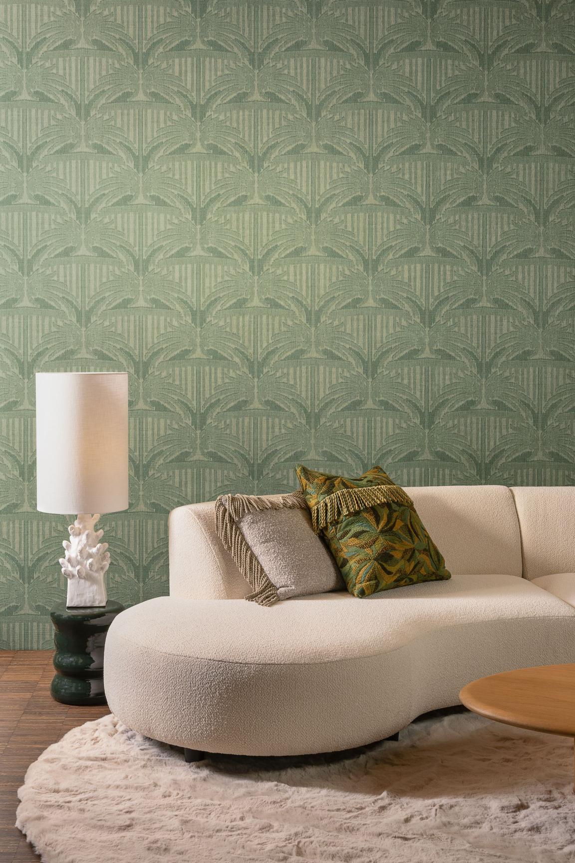 Agra Okra Wallcovering (main)
