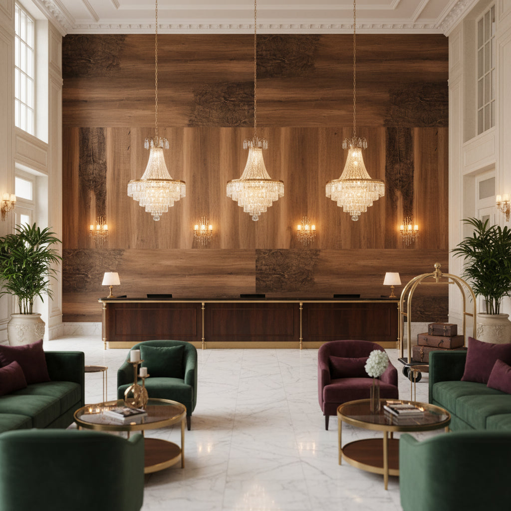 Biscay Bay Rustic Cherry Wood Grain | Hollywood Wallcoverings (main)
