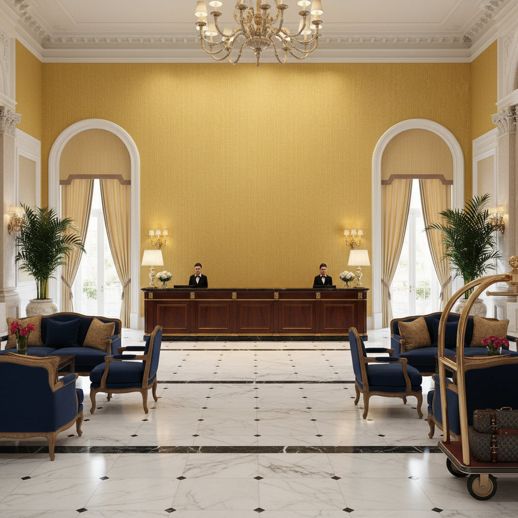 Barnard Type II Vinyl | Hollywood Wallcoverings view 3