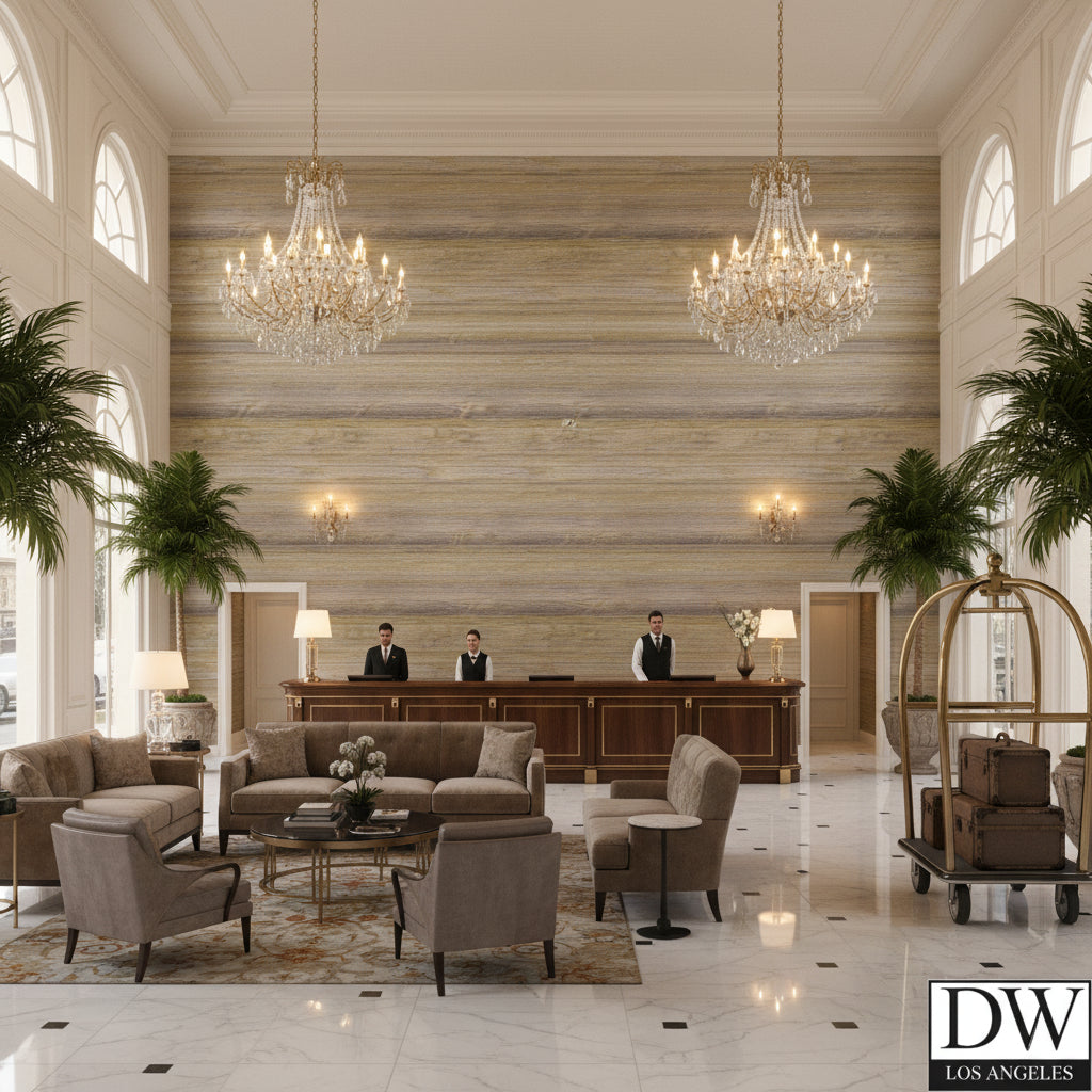 Rustic Glam Vinyl | Hollywood Wallcoverings view 3