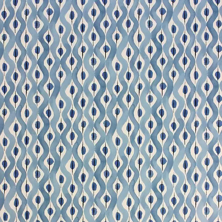 Beau Rivage 06 - Blue Wallcovering (main)