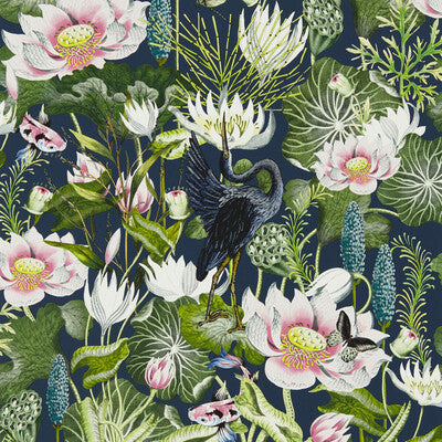 Waterlily Wp - Midnight Multi (main)