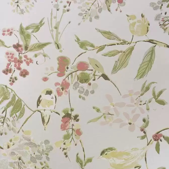 Penglai 04 - Soft White Wallcovering (main)
