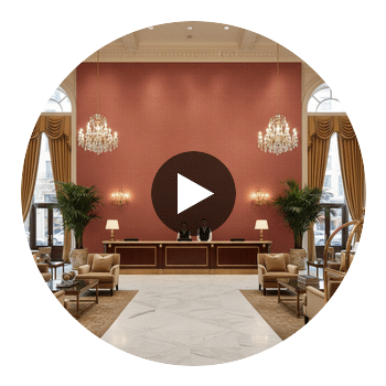 Paddock Type II Vinyl | Hollywood Wallcoverings view 2